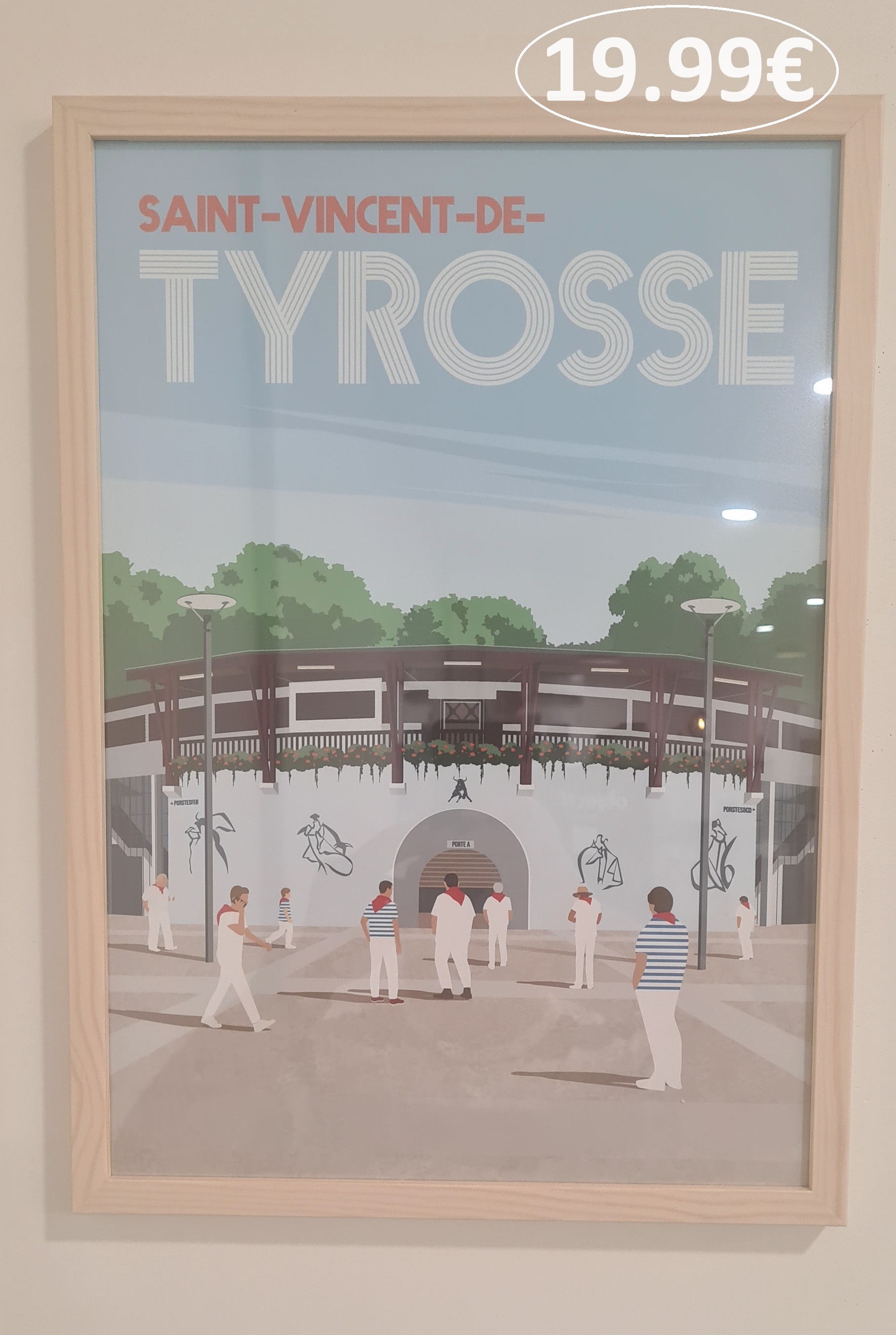 Affiche Arène, mug, tote bag de SAINT VINCENT DE TYROSSE